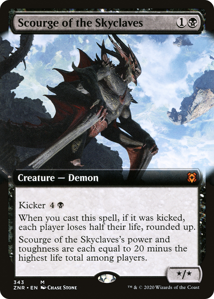 Scourge of the Skyclaves (Extended Art) [Zendikar Rising]-1