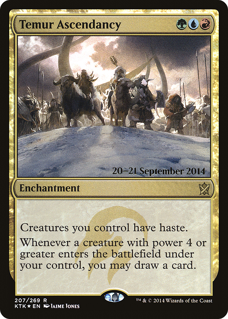 Temur Ascendancy [Khans of Tarkir Prerelease Promos]-1