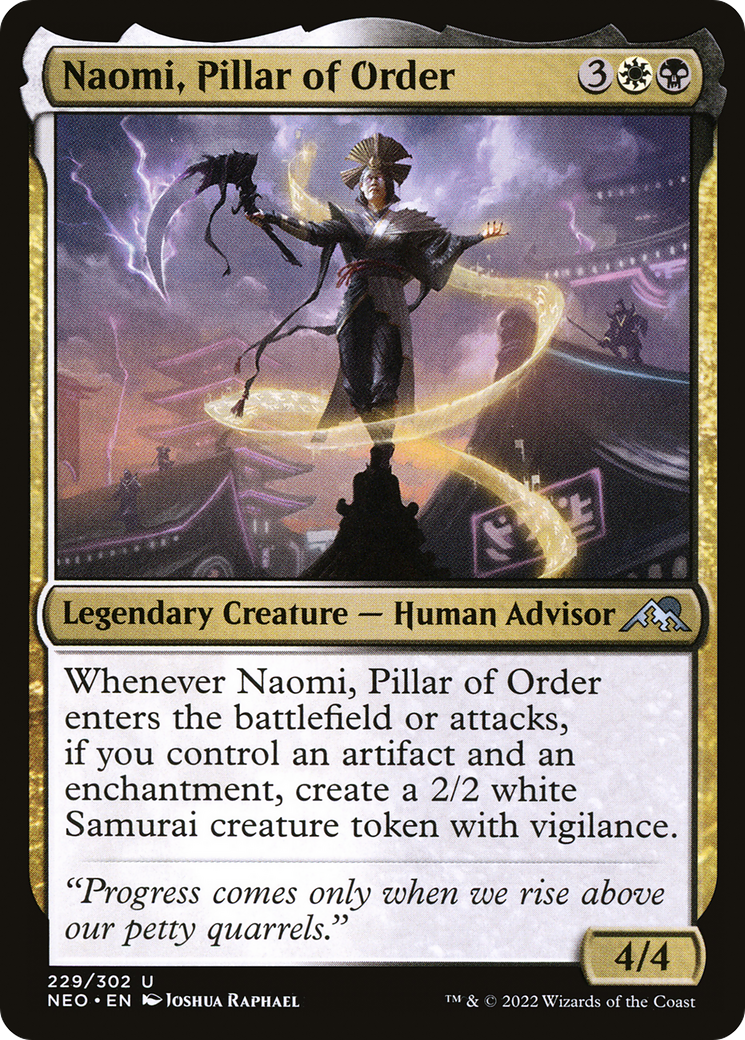 Naomi, Pillar of Order [Kamigawa: Neon Dynasty]-1