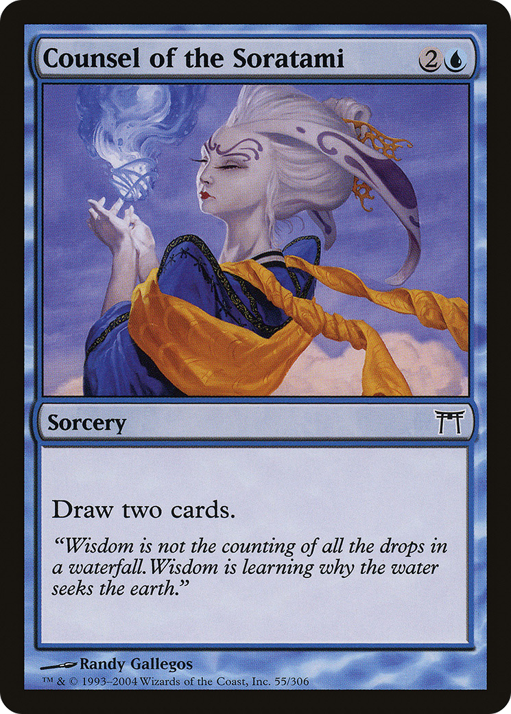 Counsel of the Soratami [Champions of Kamigawa]-1