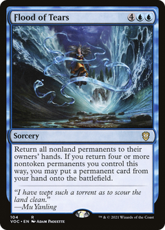 Flood of Tears [Innistrad: Crimson Vow Commander]-1