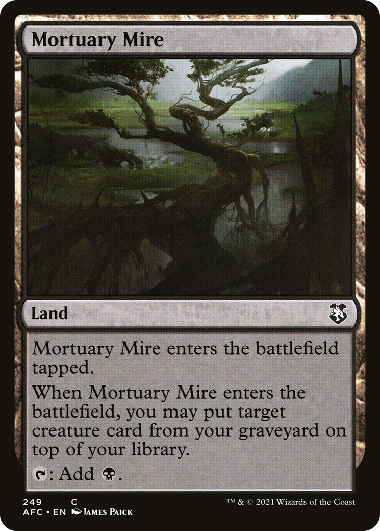 Mortuary Mire [Dungeons & Dragons: Adventures in the Forgotten Realms Commander]-1