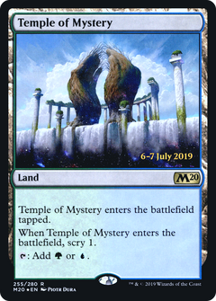 Temple of Mystery [Core Set 2020 Prerelease Promos]-1