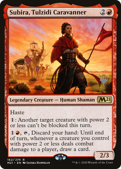 Subira, Tulzidi Caravanner (Promo Pack) [Core Set 2021 Promos]-1