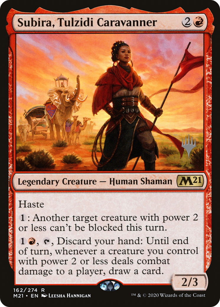 Subira, Tulzidi Caravanner (Promo Pack) [Core Set 2021 Promos]-1