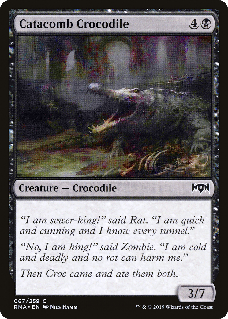 Catacomb Crocodile [Ravnica Allegiance]-1