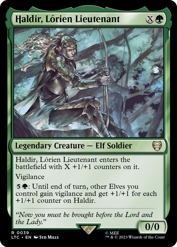 Haldir, Lorien Lieutenant [The Lord of the Rings: Tales of Middle-Earth Commander]-1