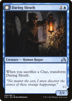 Daring Sleuth // Bearer of Overwhelming Truths [Shadows over Innistrad]-4