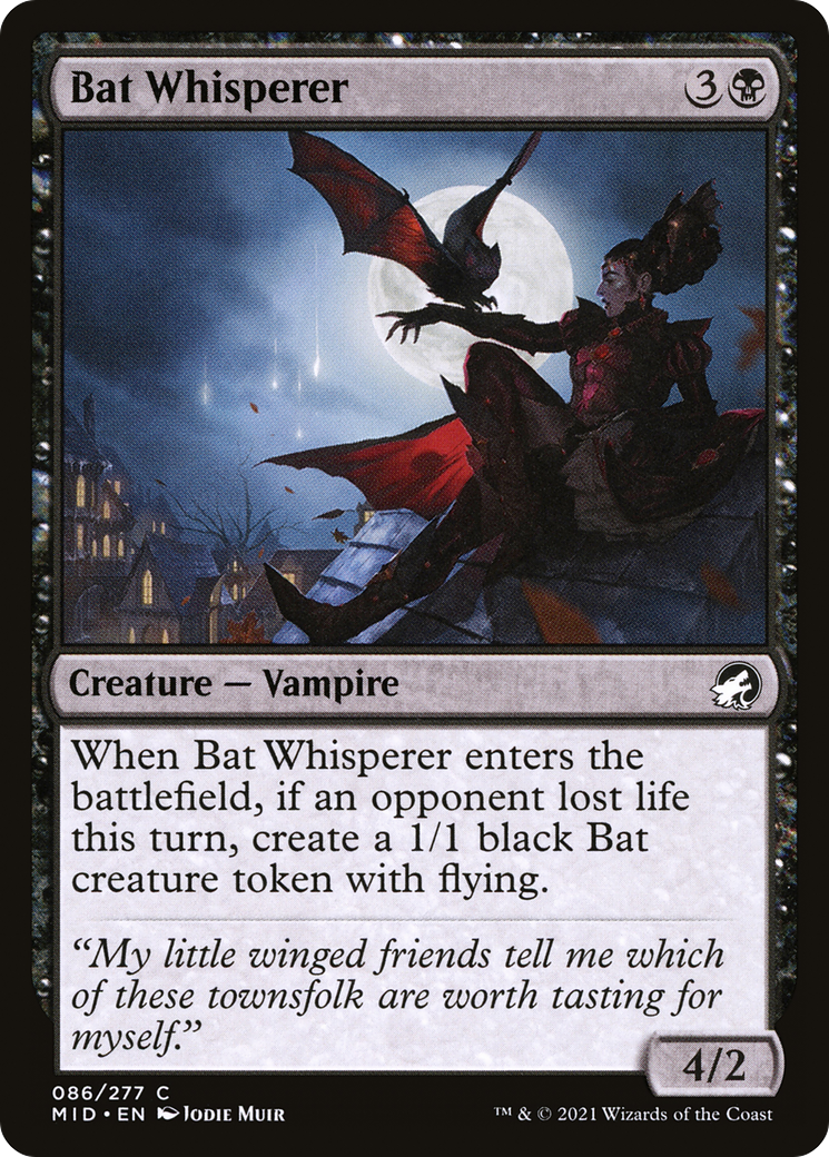 Bat Whisperer [Innistrad: Midnight Hunt]-1