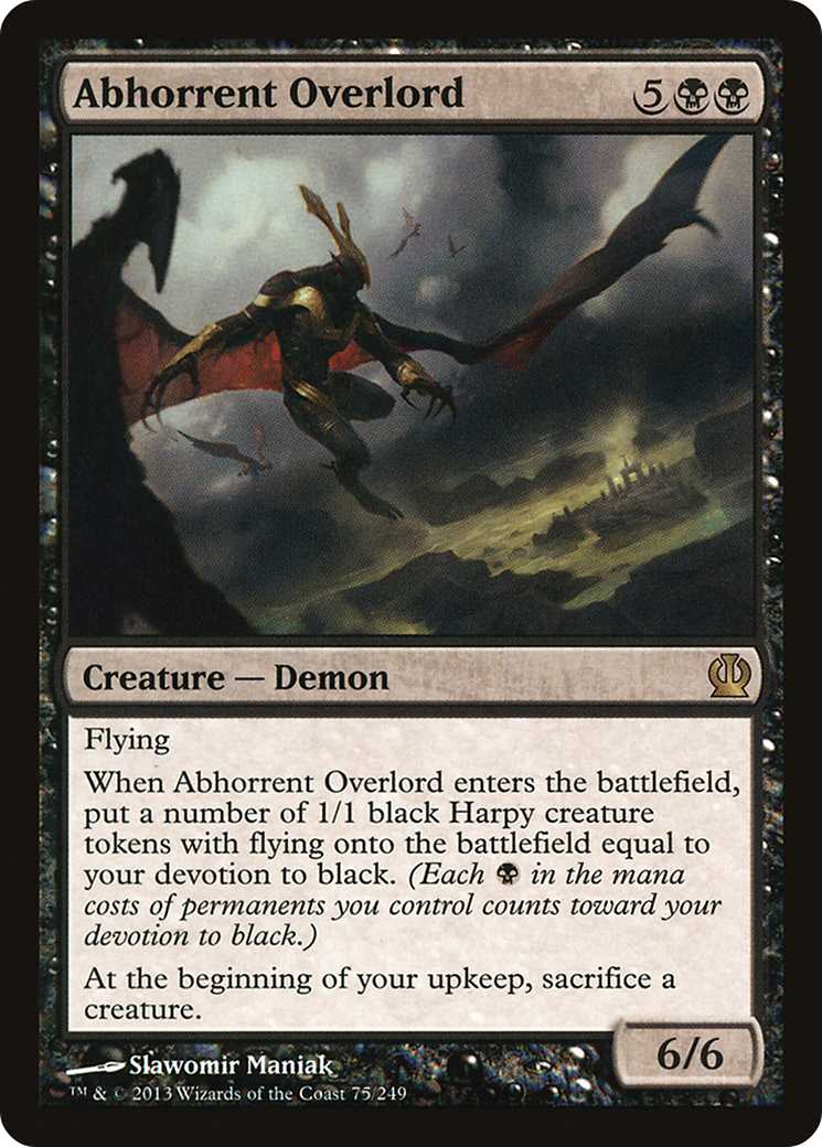 Abhorrent Overlord [Theros]-1
