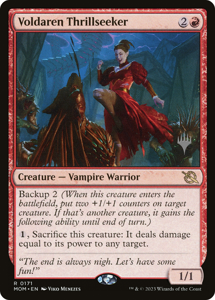 Voldaren Thrillseeker (Promo Pack) [March of the Machine Promos]-1