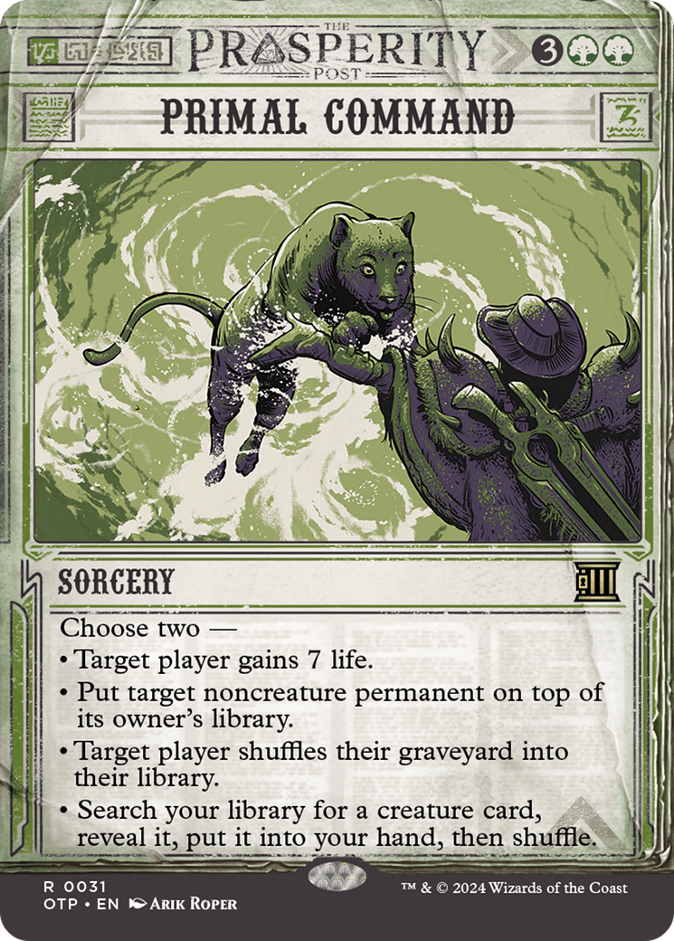 Primal Command [Outlaws of Thunder Junction: Breaking News]-1