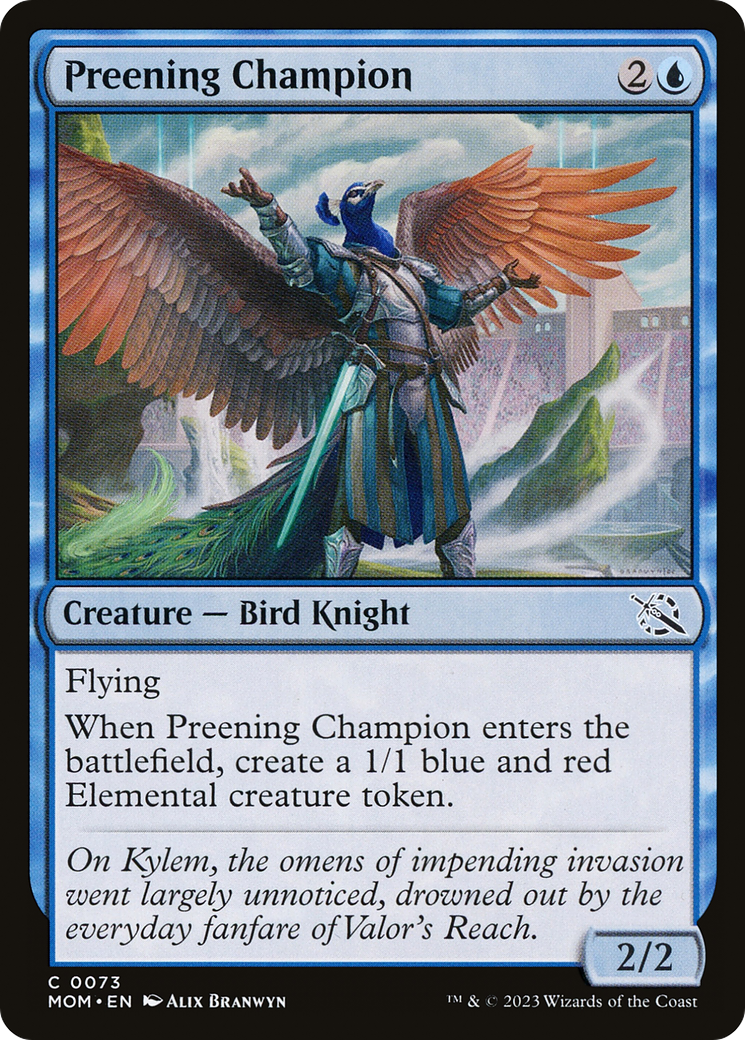 Preening Champion [March of the Machine]-1