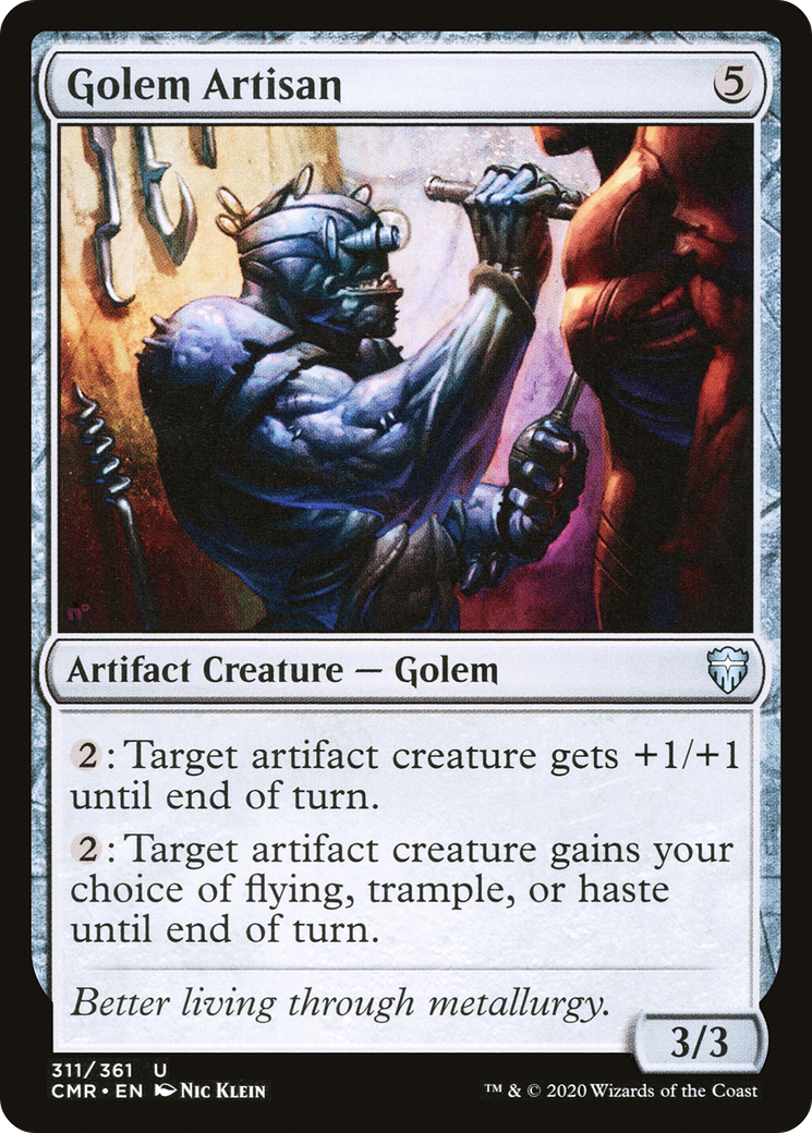 Golem Artisan [Commander Legends]-1