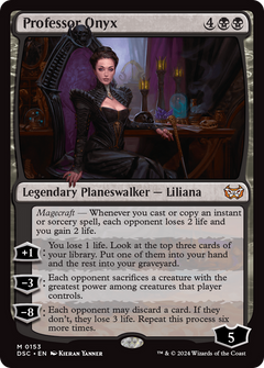 Professor Onyx [Duskmourn: House of Horror Commander]-1