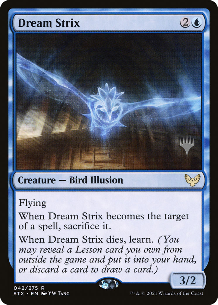 Dream Strix (Promo Pack) [Strixhaven: School of Mages Promos]-1