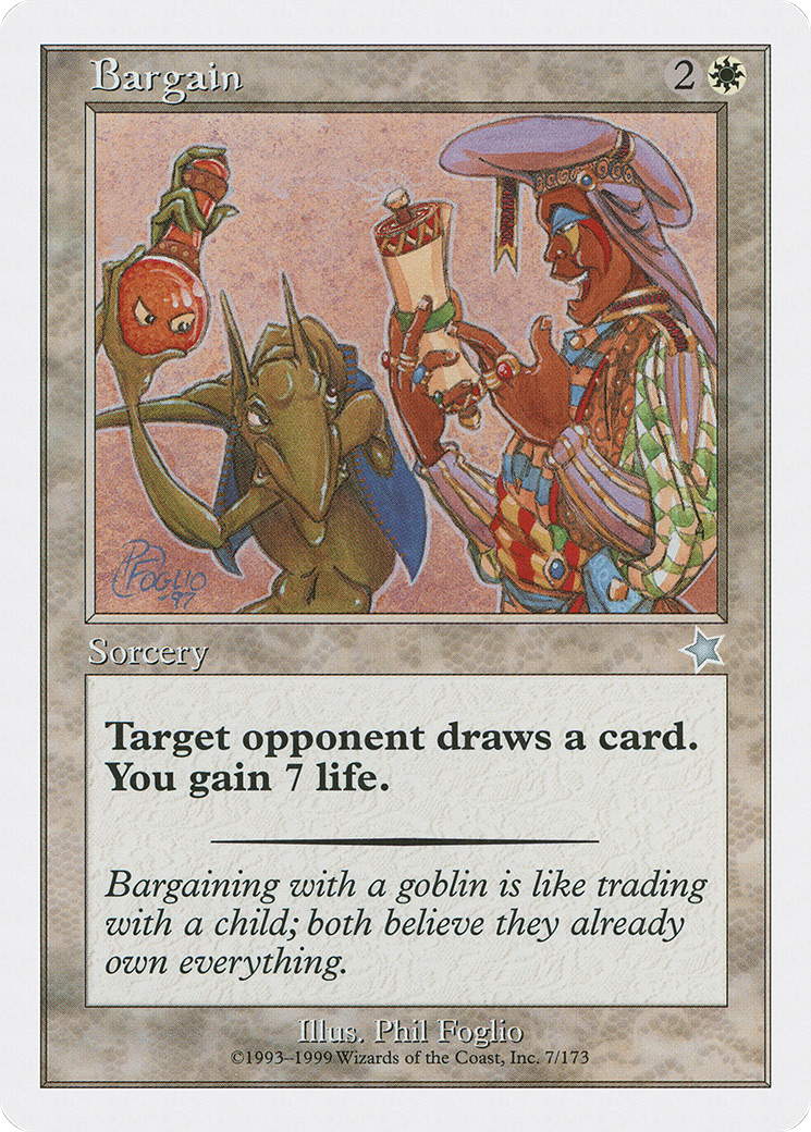 Bargain [Starter 1999]-1