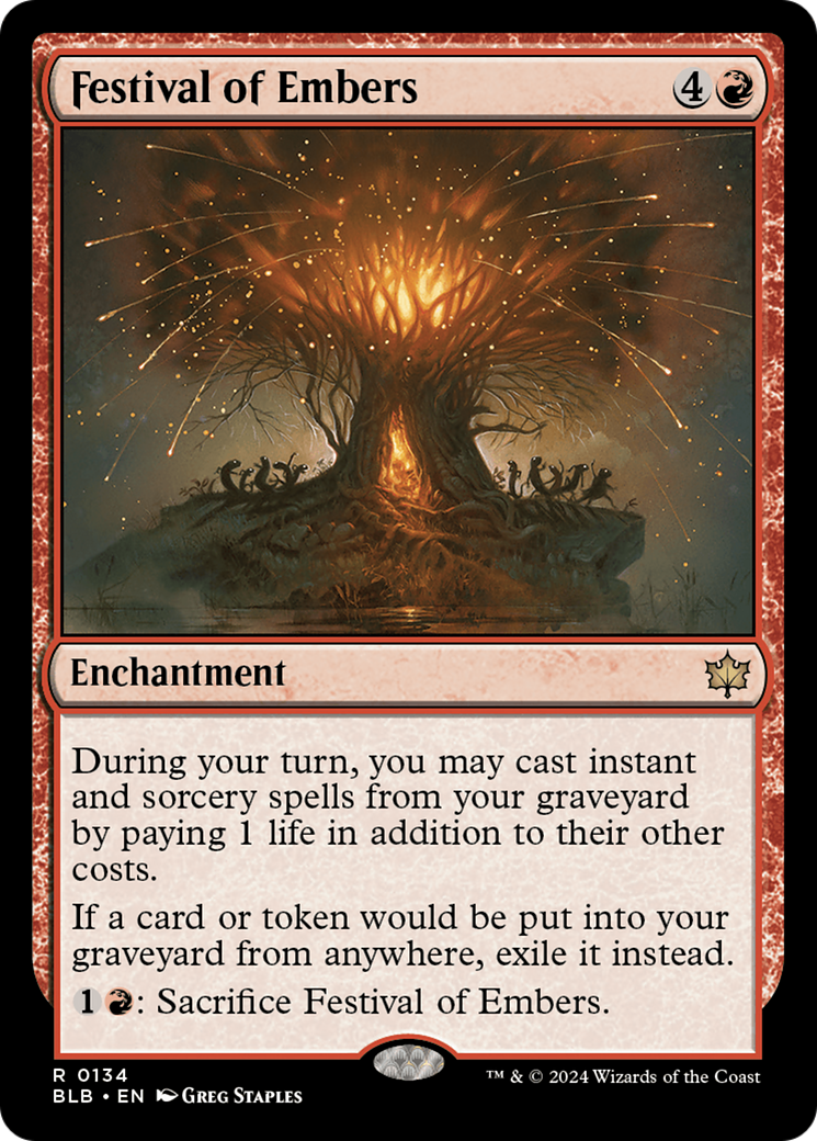 Festival of Embers [Bloomburrow]-1