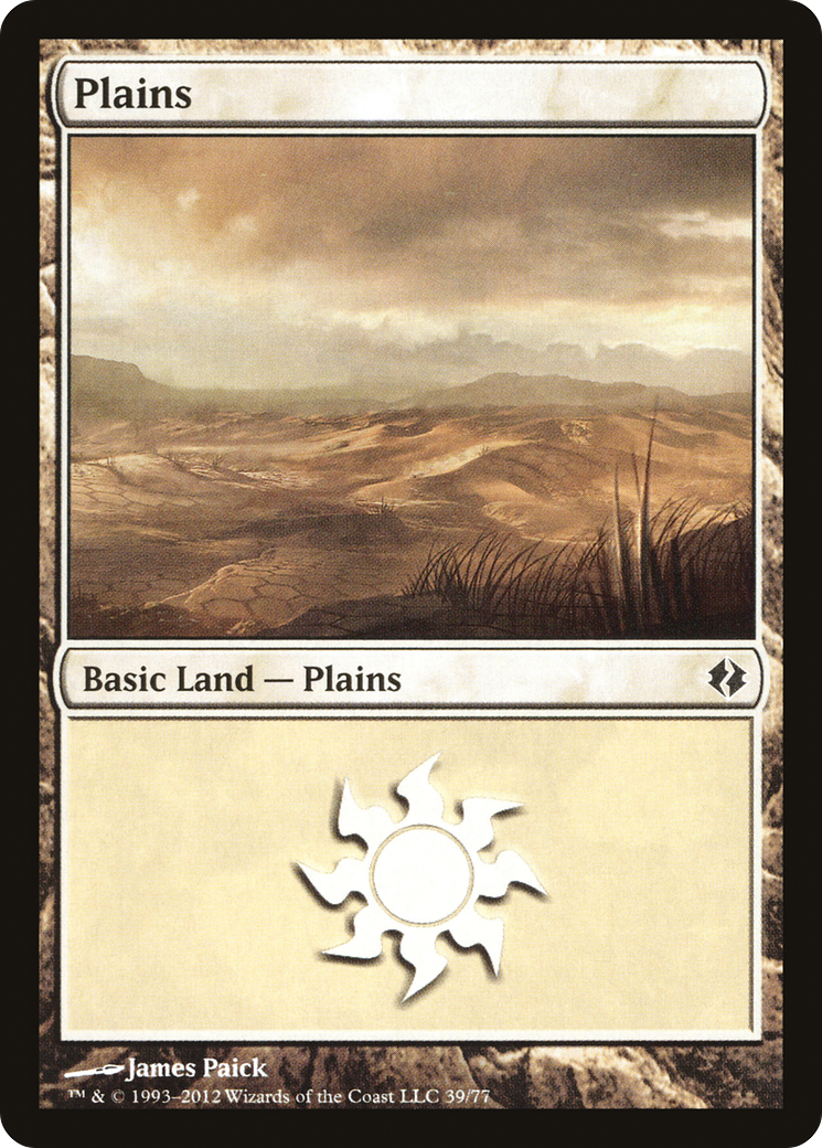 Plains (39) [Duel Decks: Venser vs. Koth]-1