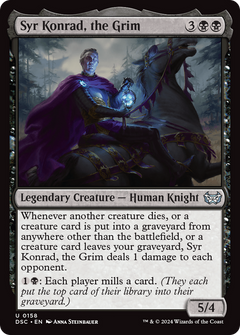 Syr Konrad, the Grim [Duskmourn: House of Horror Commander]-1