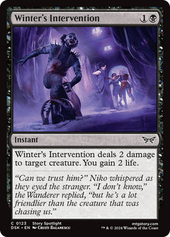 Winter's Intervention [Duskmourn: House of Horror]-1