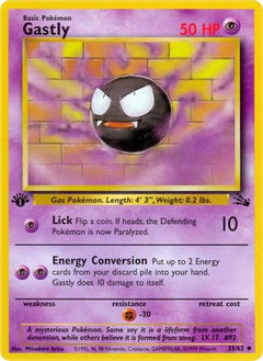 Gastly (33/62) [Fossil 1st Edition]-1