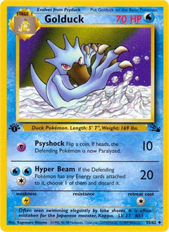 Golduck (35/62) [Fossil 1st Edition]-1