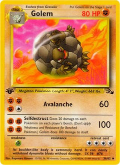 Golem (36/62) [Fossil 1st Edition]-1