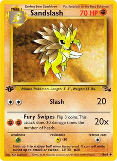 Sandslash (41/62) [Fossil Unlimited]-1