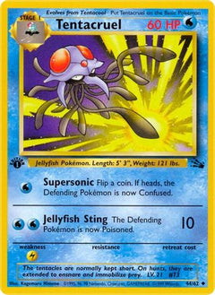 Tentacruel (44/62) [Fossil 1st Edition]-1