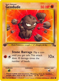 Geodude (47/62) [Fossil 1st Edition]-1