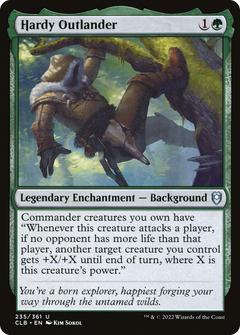 Hardy Outlander [Commander Legends: Battle for Baldur's Gate]-1