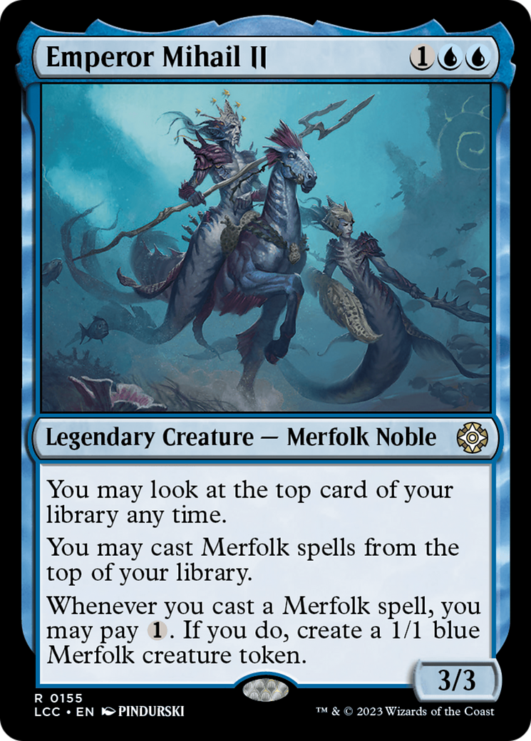 Emperor Mihail II [The Lost Caverns of Ixalan Commander]-1