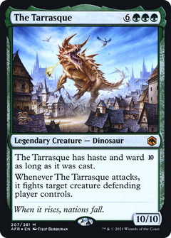 The Tarrasque [Dungeons & Dragons: Adventures in the Forgotten Realms Prerelease Promos]-1