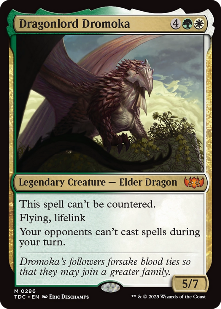 Dragonlord Dromoka [Tarkir: Dragonstorm Commander]-1