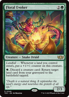 Floral Evoker [Tarkir: Dragonstorm Commander]-1