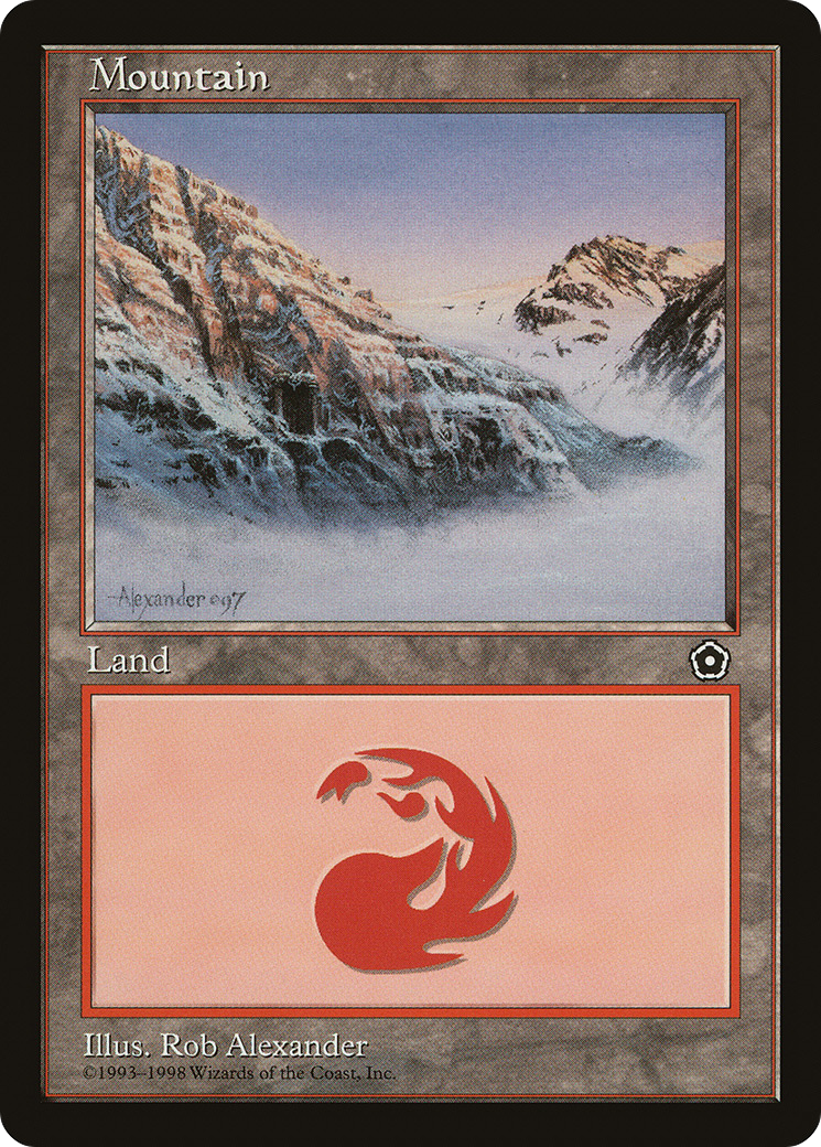 Mountain (Signature on Left / Cave on Left) [Portal Second Age]-1