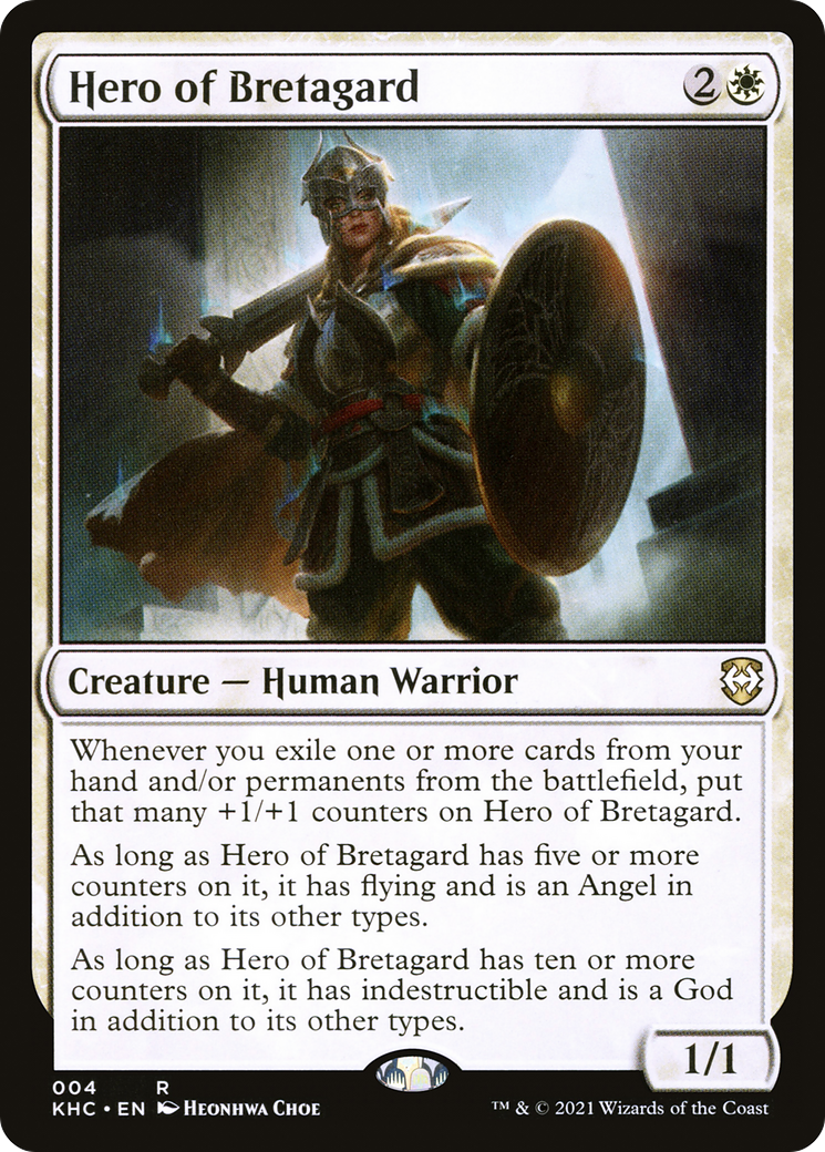 Hero of Bretagard [Kaldheim Commander]-1