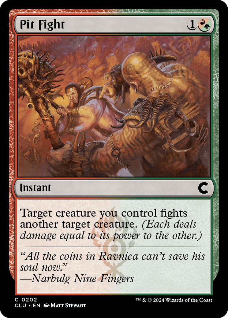 Pit Fight [Ravnica: Clue Edition]-1