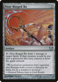 Nine-Ringed Bo [Champions of Kamigawa]-1