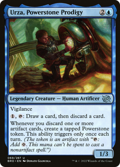 Urza, Powerstone Prodigy (BRO-069) - The Brothers' War Foil-1