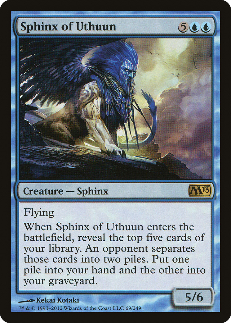 Sphinx of Uthuun [Magic 2013]-1