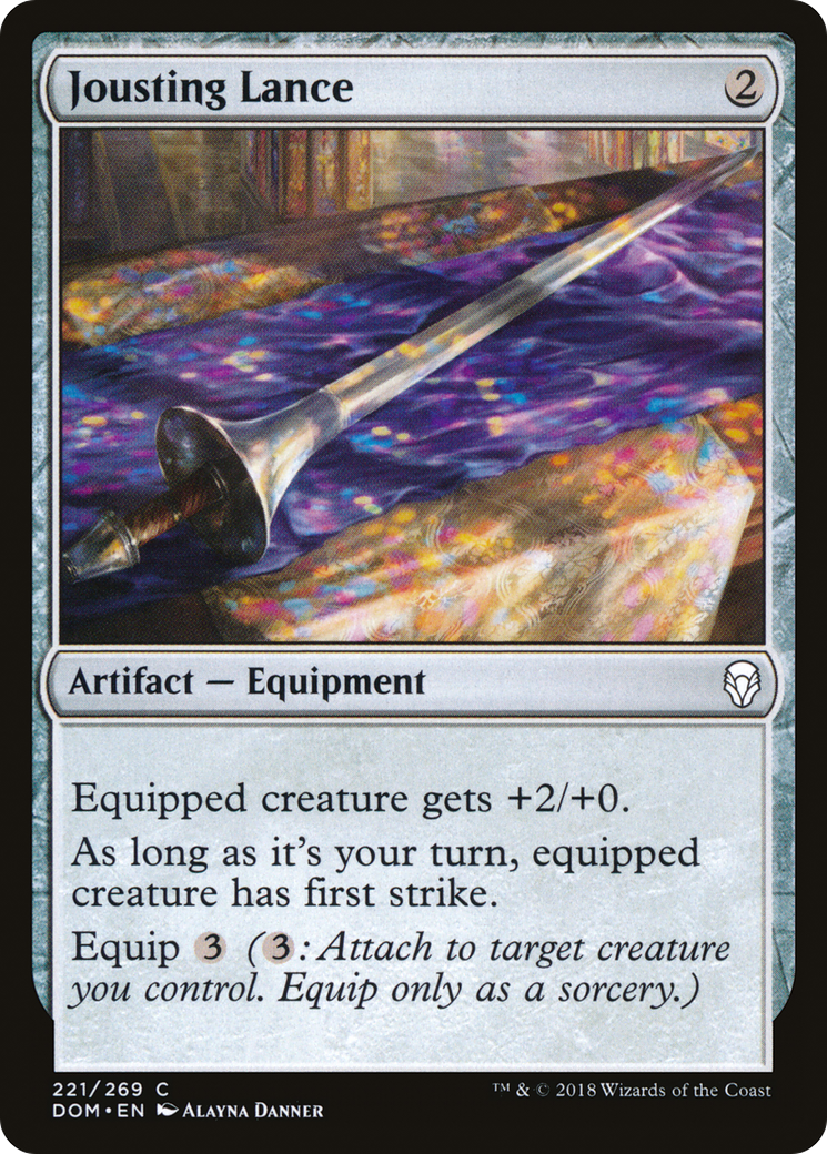 Jousting Lance [Dominaria]-1