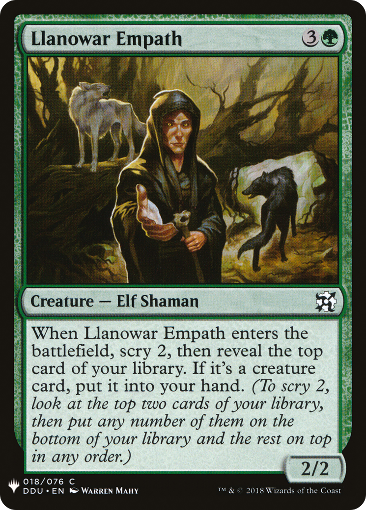Llanowar Empath [Mystery Booster]-1