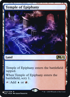 Temple of Epiphany [Secret Lair: Heads I Win, Tails You Lose]-1