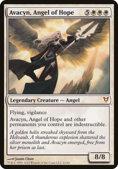 Avacyn, Angel of Hope (Oversized) [Open the Helvault]-1
