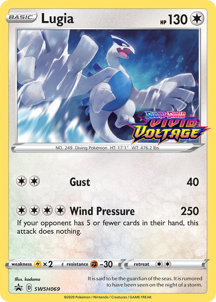 Lugia (SWSH069) (Prerelease Promo) [Sword & Shield: Black Star Promos]-1