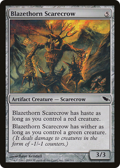 Blazethorn Scarecrow [Shadowmoor]-1