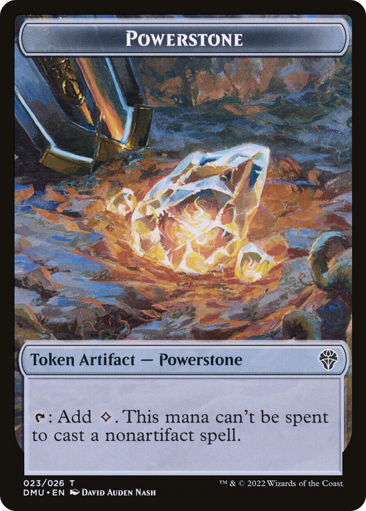 Powerstone Token [Dominaria United Tokens]-1