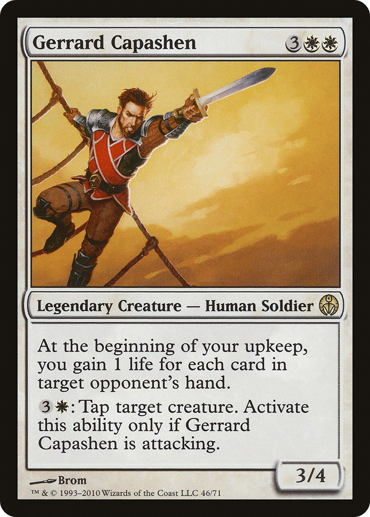 Gerrard Capashen [Duel Decks: Phyrexia vs. the Coalition]-1